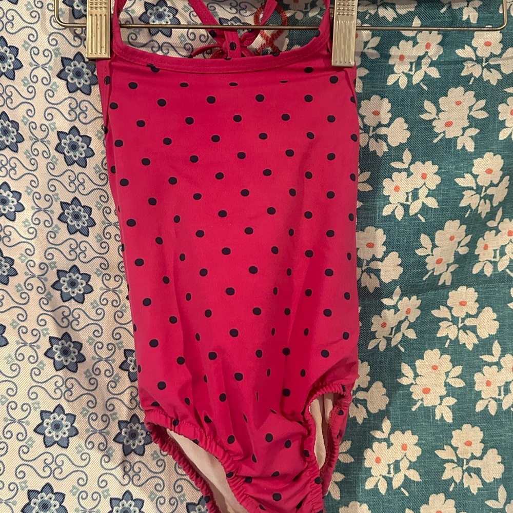 Polka Dot Kids Swim One Piece
